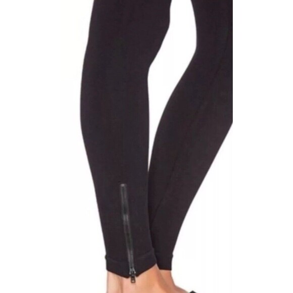 SPANX Black Look at Me Seamless Side Zip Leggings Women's Size Large - Picture 8 of 9
